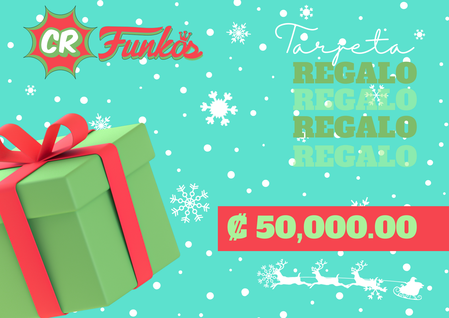 Tarjeta de Regalo CR Funkos