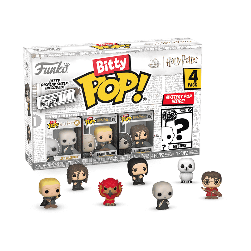 Bitty Pop! Harry Potter | 4-Pack | Pelicula Harry Potter