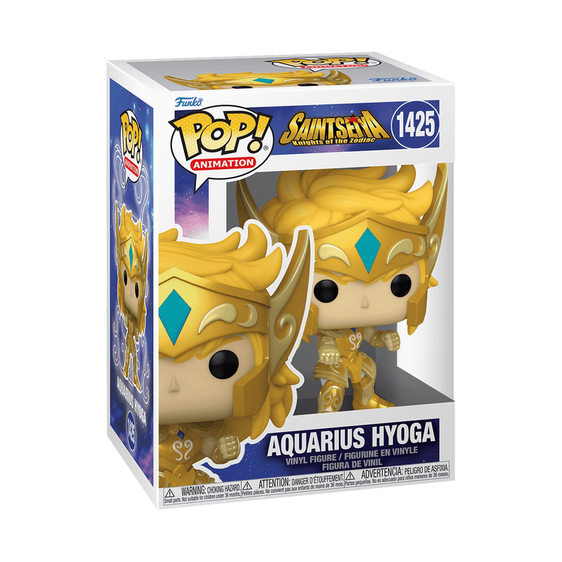 Aquarius Hyoga| 1425 | Saint Seiya | Anime | Funko Pop | Caballeros del Zodiaco