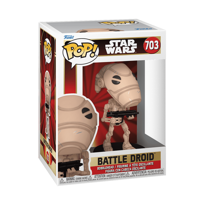 Battle Droid | 703 | Star Wars | Películas | Funko Pop