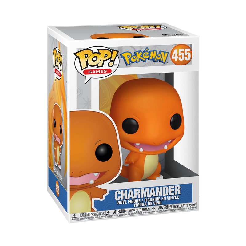 Charmander | 455 | Pokémon| Anime | Funko Pop