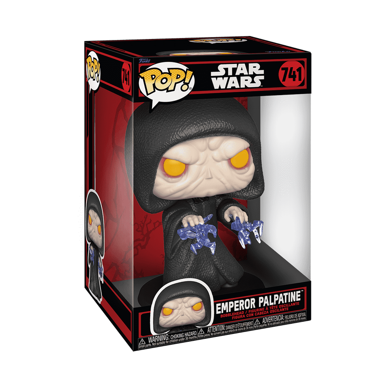 Jumbo Emperor Palpatine (Force Lightning) | 741 | Star Wars | Películas | Funko Pop