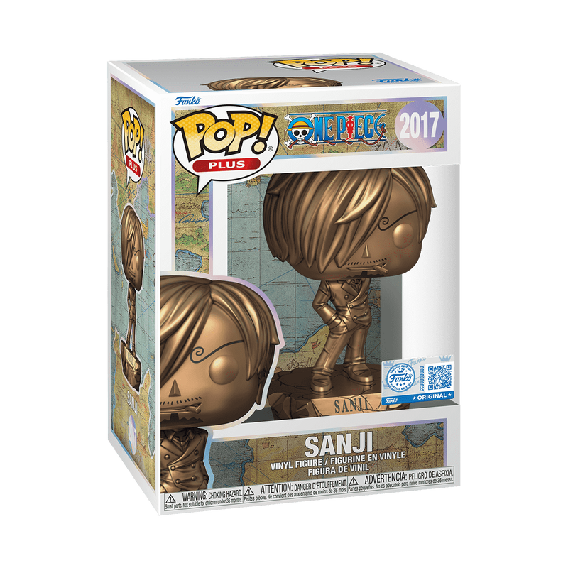 Plus Sanji Statue (Bronze) | Sanji Fishman | 2017 | One Piece | Anime | Funko Pop - Preventa