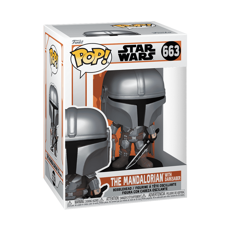 Pre Orden | The Mandalorian with Darksaber | 663 | Star Wars | Series | Funko Pop
