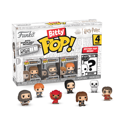 Bitty Pop! Harry Potter | 4-Pack | Pelicula Harry Potter