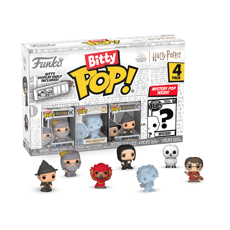 Bitty Pop! Harry Potter | 4-Pack | Pelicula Harry Potter