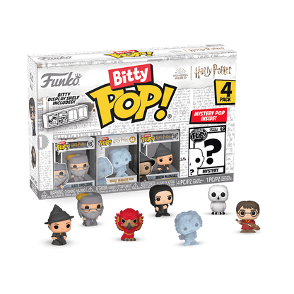 Bitty Pop! Harry Potter | 4-Pack | Pelicula Harry Potter
