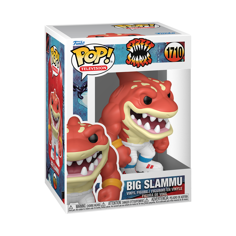 Big Slammu | 1710 | Street Sharks | Television | Funko Pop