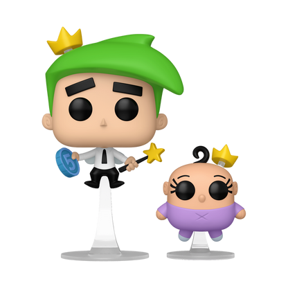 Buddy Cosmo & Poof | 1691 | Fairly Odd Parents | Padrinos Mágicos | Funko Pop
