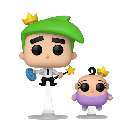 Buddy Cosmo & Poof | 1691 | Fairly Odd Parents | Padrinos Mágicos | Funko Pop