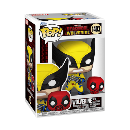 Wolverine with Babypool | 1403 | Deadpool & Wolverine | Marvel | Películas | Funko Pop