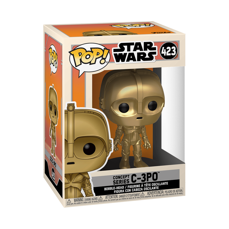 Pre Orden | Concept Series C-3PO | 423 | Star Wars | Movies | Funko Pop