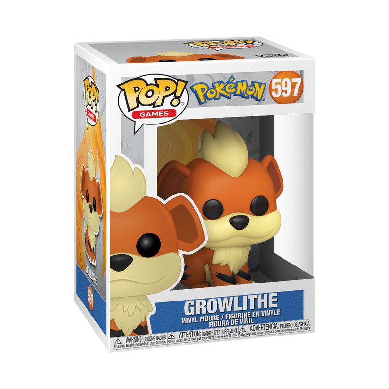 Growlithe | 597 | Pokémon | Anime | Funko Pop
