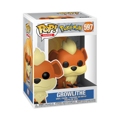 Growlithe | 597 | Pokémon | Anime | Funko Pop
