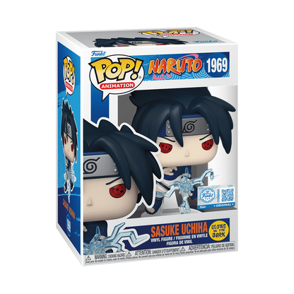 Sasuke Uchiha (Glow) | 1969 | Naruto | Anime | Funko Pop |