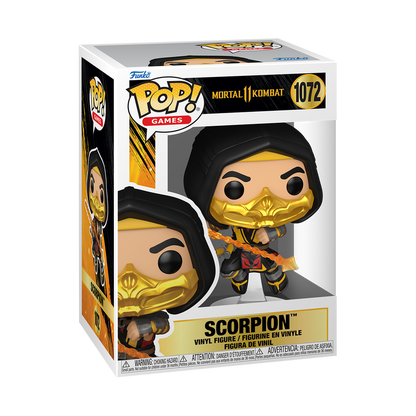 Scorpion | 1072 | Mortal Kombat 11 | Games | Funko Pop