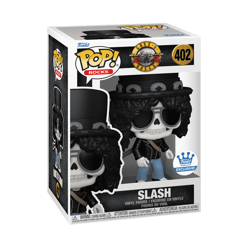 Slash (Skeleton) | 402 | Guns N Roses | Rocks | Funko Pop