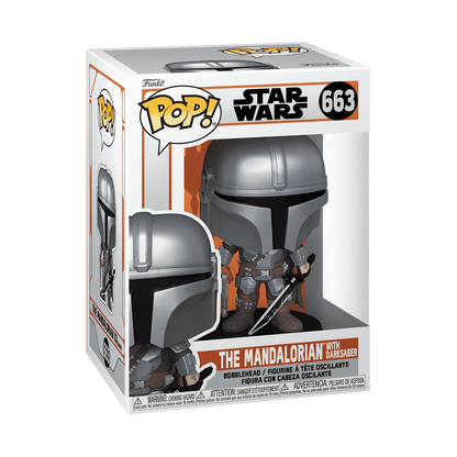 Pre Orden | The Mandalorian with Darksaber | 663 | Star Wars | Series | Funko Pop