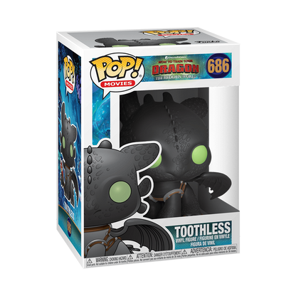 Toothless | 686 | How to Train your Dragon | Movies | Funko Pop